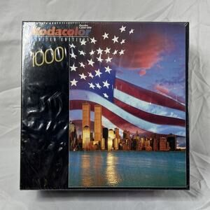 Kodacolor Stars and Stripes World Trade Center 1000 Pc Puzzle 21060 18" x 26"
